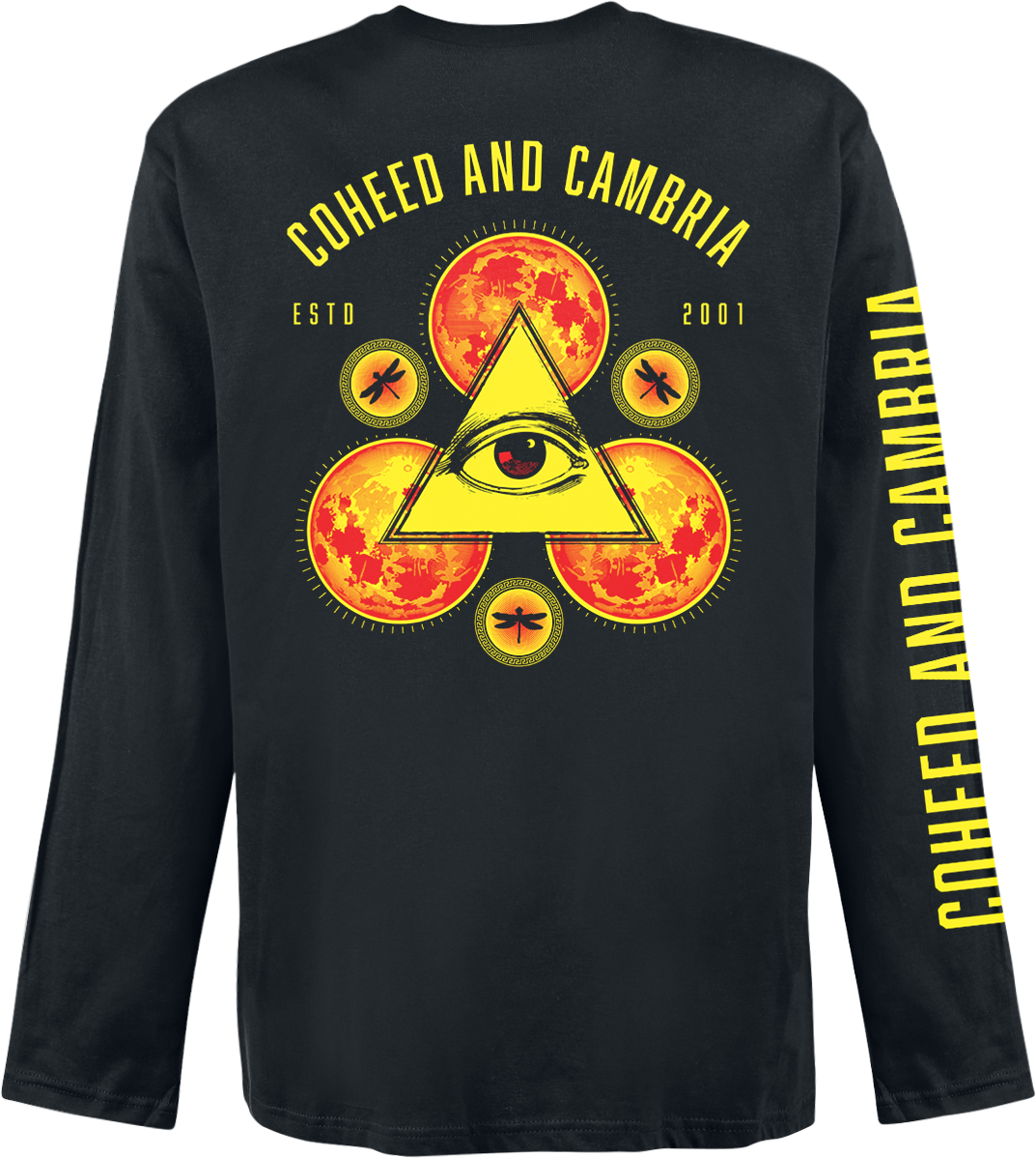 Coheed And Cambria Triverse Langarmshirt schwarz