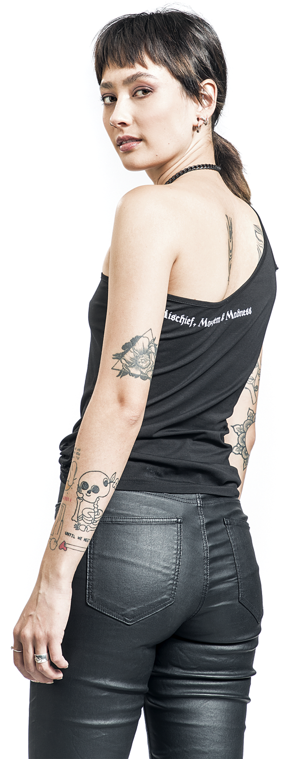 The Nightmare Before Christmas Jack Skellington Top schwarz