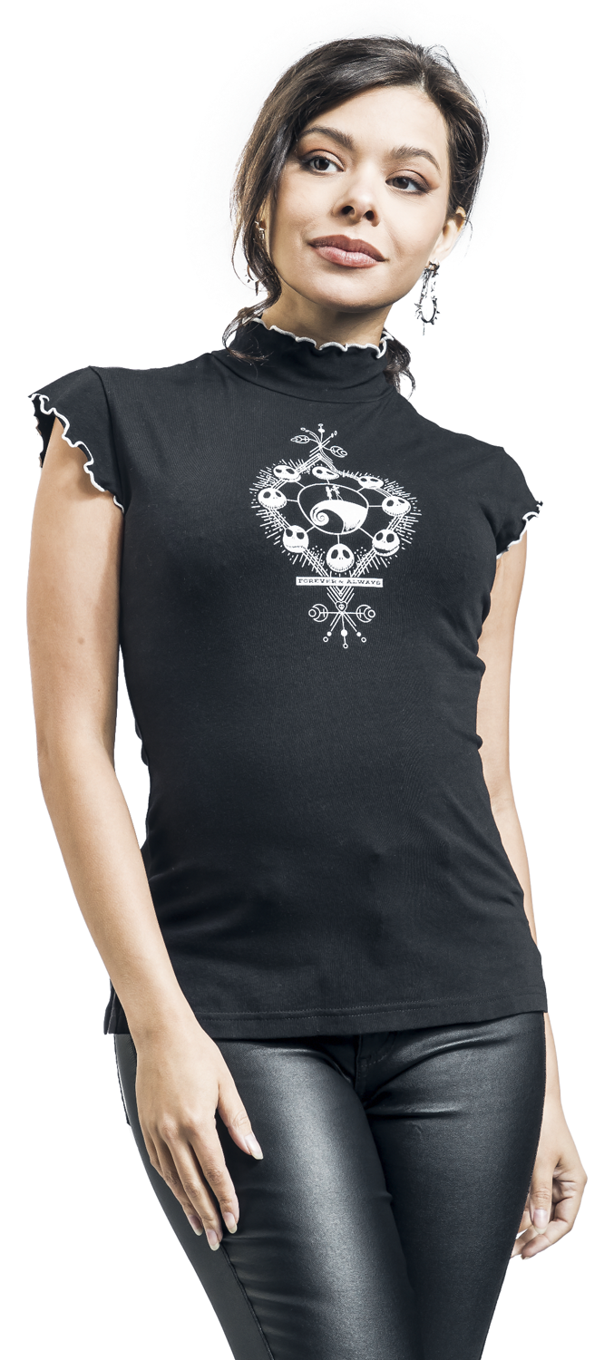 The Nightmare Before Christmas Jack Skellington T-Shirt schwarz - 26.68% Rabatt