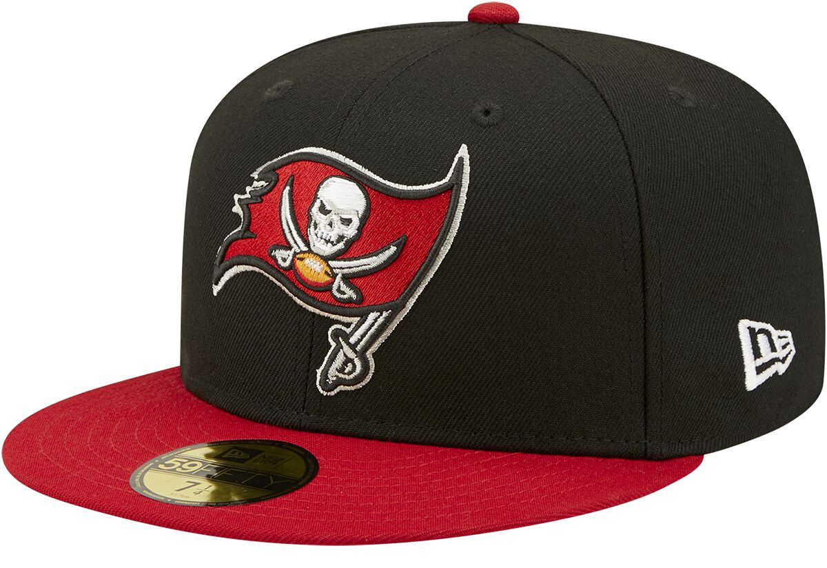 New Era – NFL 59FIFTY – Tampa Bay Buccaneers Cap schwarz rot
