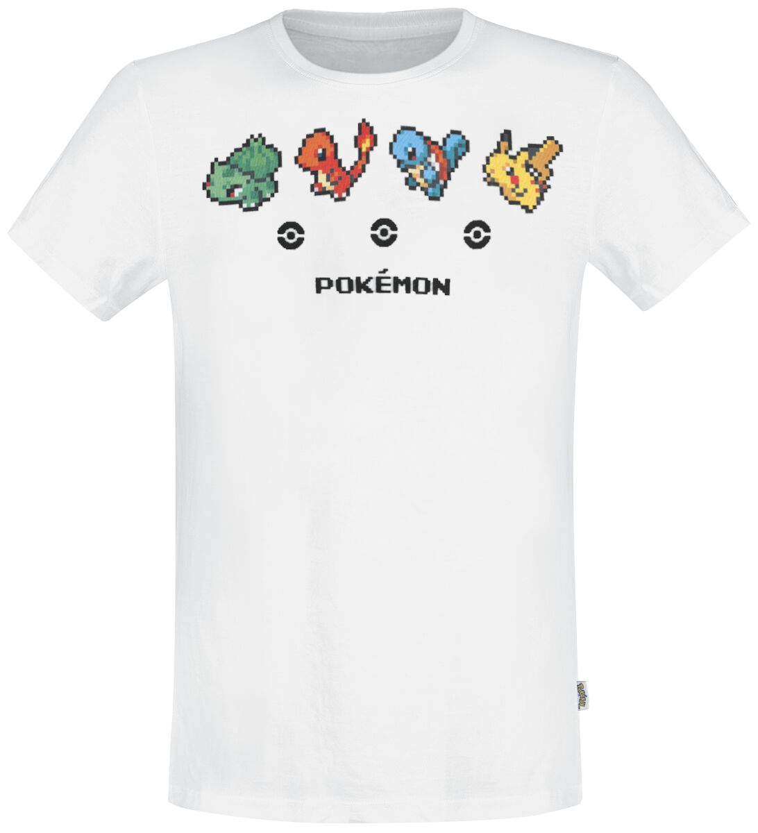 Pokémon Starters T-Shirt white