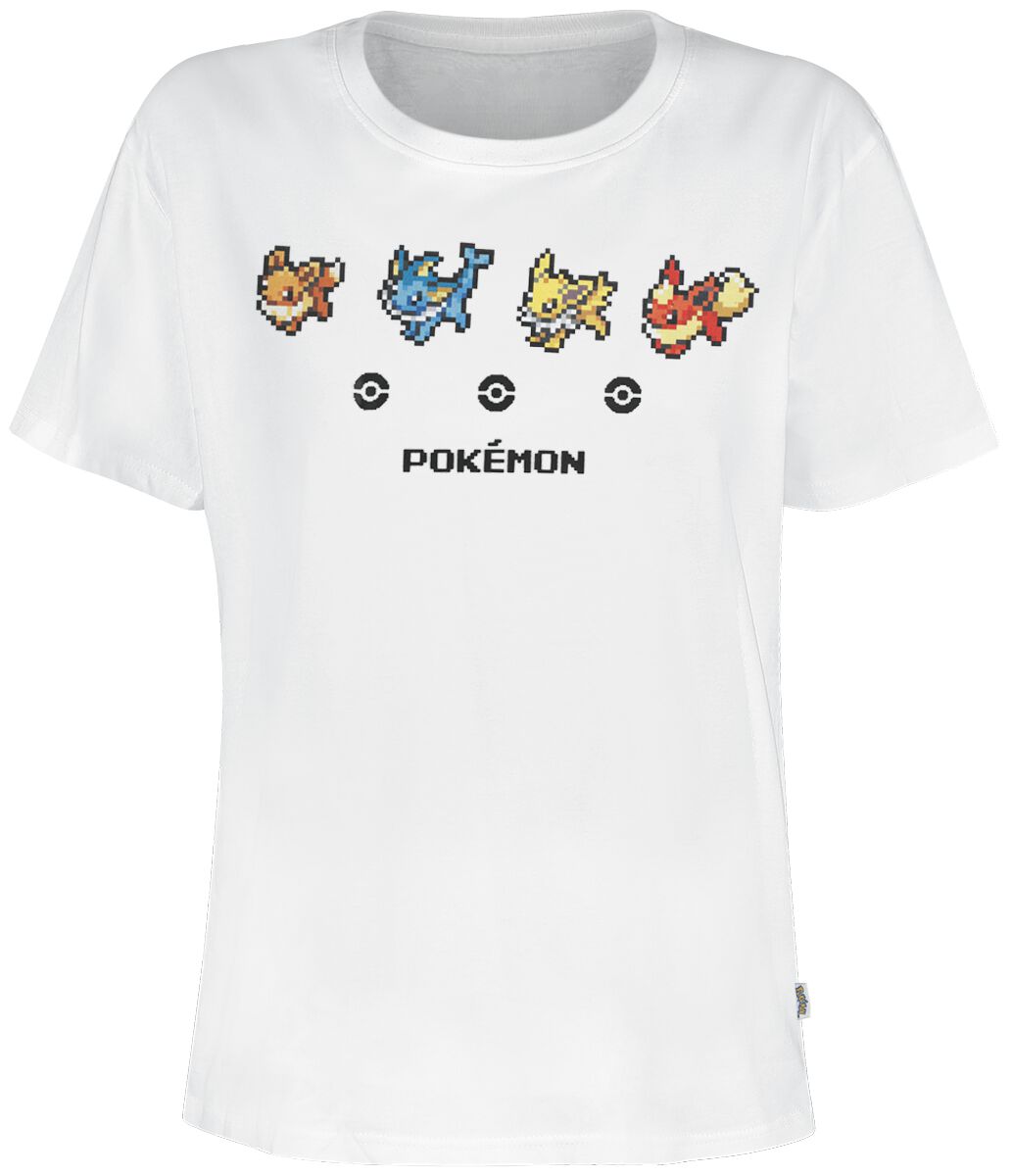 Pokémon Eeveelutions T-Shirt white