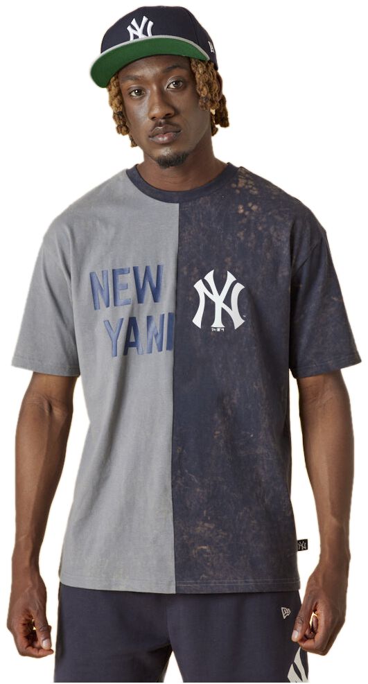 New Era – MLB New York Yankees Washed Pack Graphic T-Shirt grau