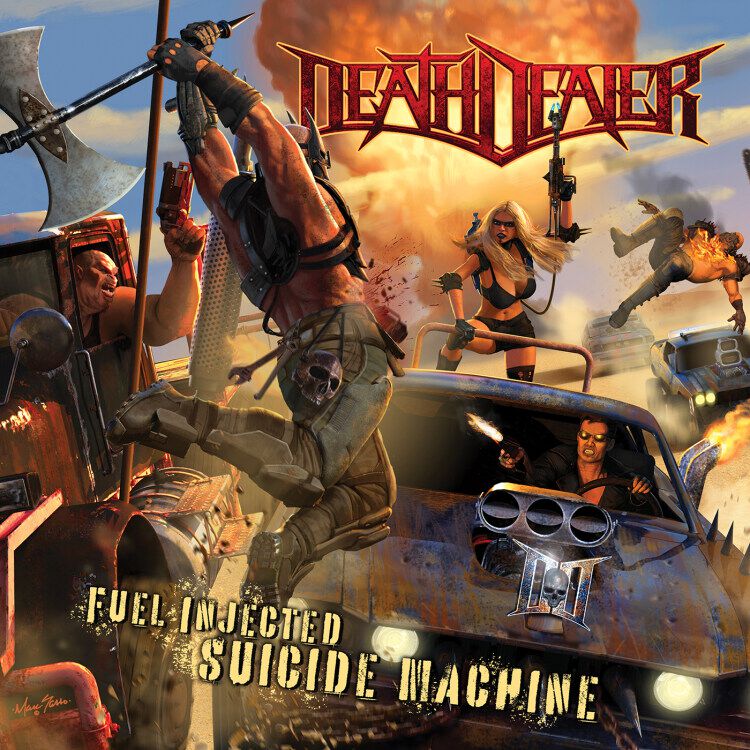 Death Dealer Fuel injected suicide machine CD multicolor