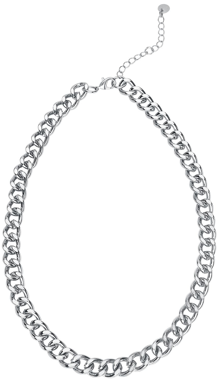 Urban Classics Big Saturn Basic Necklace Necklace silver coloured