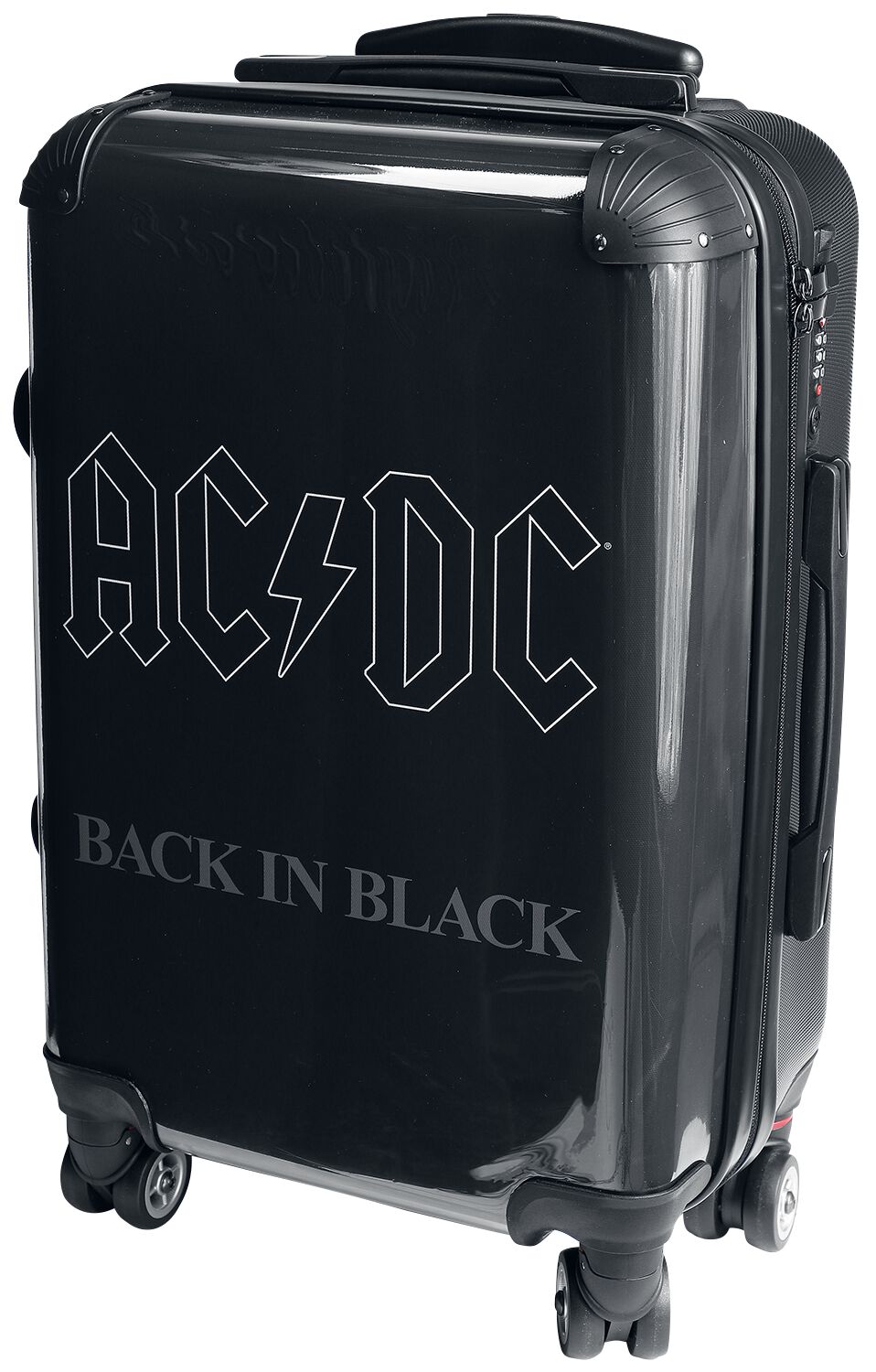 Sac de voyage de AC/DC - Rocksax - Back in Black - pour Unisexe - noir/blanc