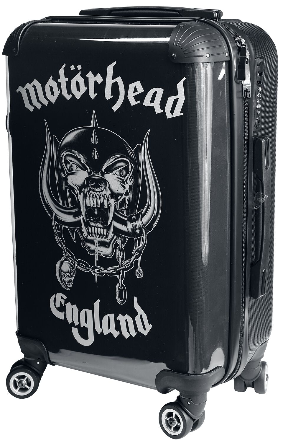 Motörhead Reisetasche - Rocksax - England - schwarz/weiß  - Lizenziertes Merchandise!