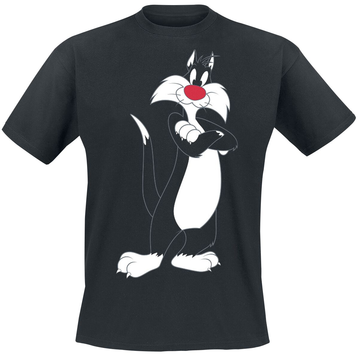 Looney Tunes Sylvester T-Shirt black