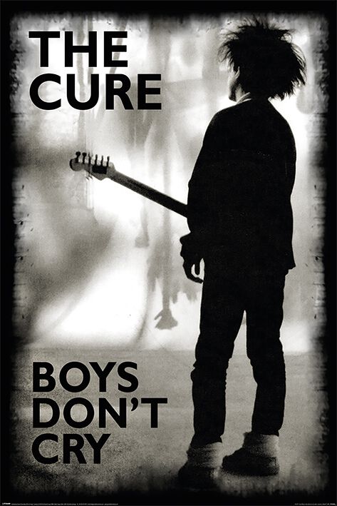 The Cure Boys Don`t Cry Poster multicolor
