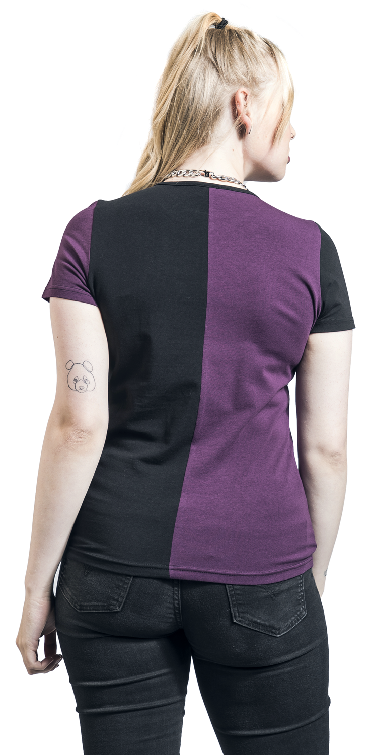 The Nightmare Before Christmas I Am Your Nightmare T-Shirt lila schwarz - 54.30% Rabatt