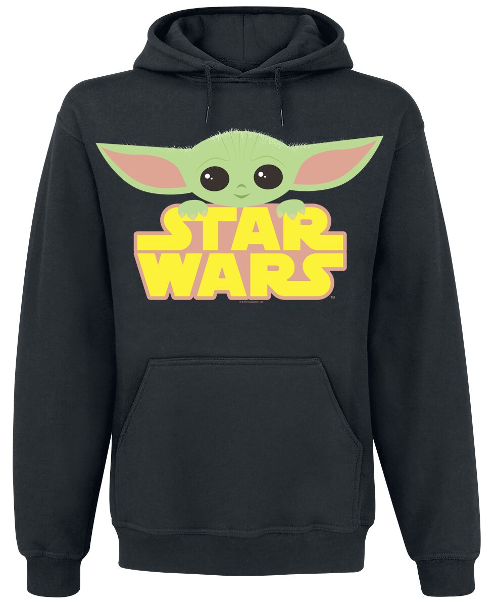 Star Wars The Mandalorian - Baby Yoda - Grogu Hooded sweater black