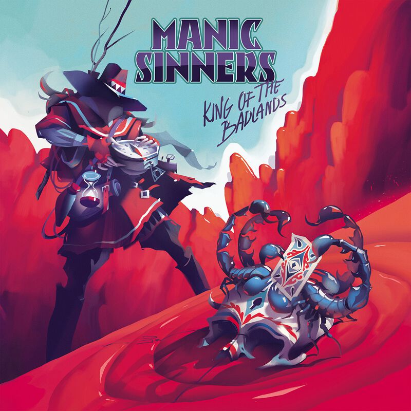 Image of Manic Sinners King of the badlands CD Standard