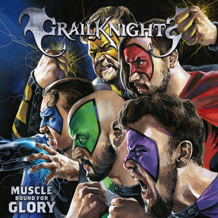 Image of Grailknights Muscle bound for glory CD Standard