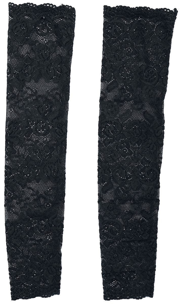 Pamela Mann Lace Sleeve Glove Stulpen schwarz