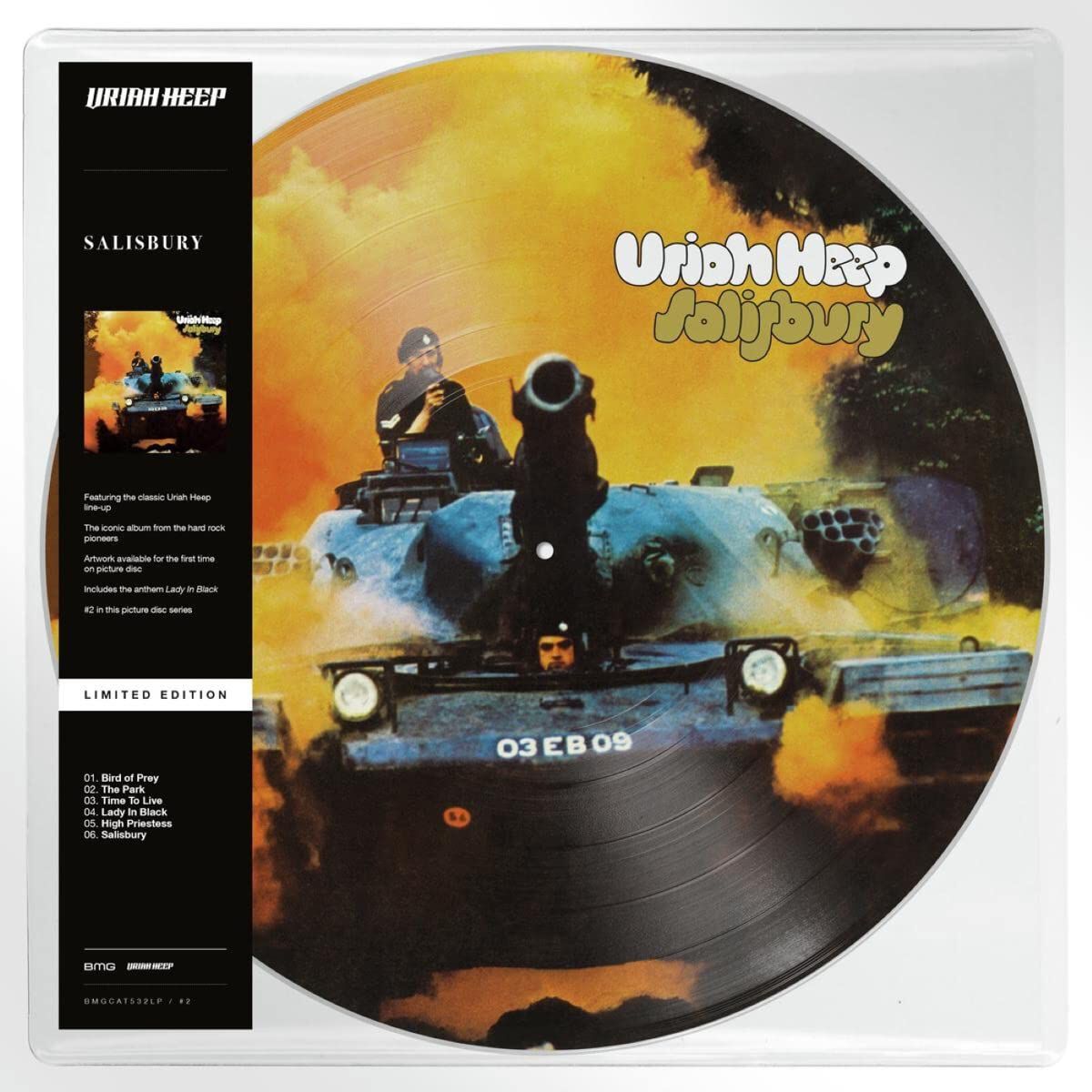 Uriah Heep Salisbury LP coloured