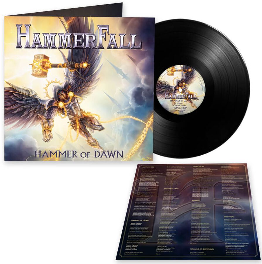 Image of HammerFall Hammer of dawn LP schwarz