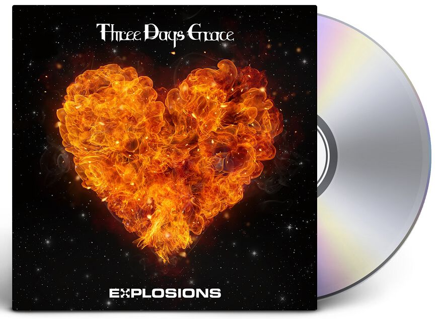 Three Days Grace Explosions CD multicolor