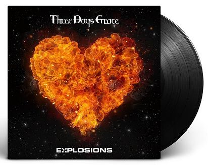Three Days Grace Explosions LP black