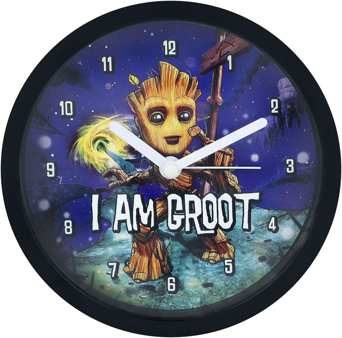 Image of Guardians Of The Galaxy Baby Groot - Desk Clock Uhr Standard