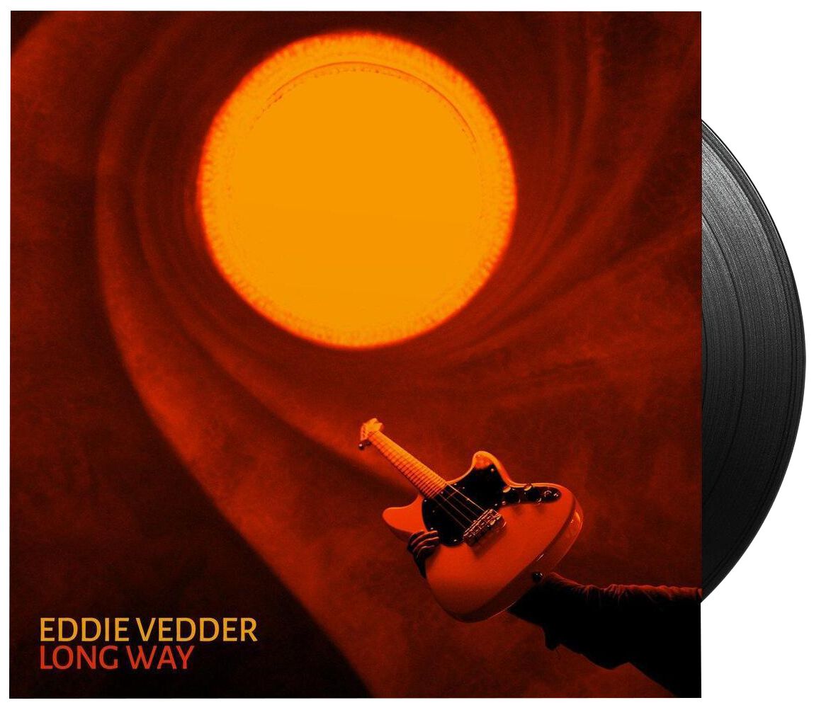 Image of Eddie Vedder Long way 7 inch-SINGLE schwarz