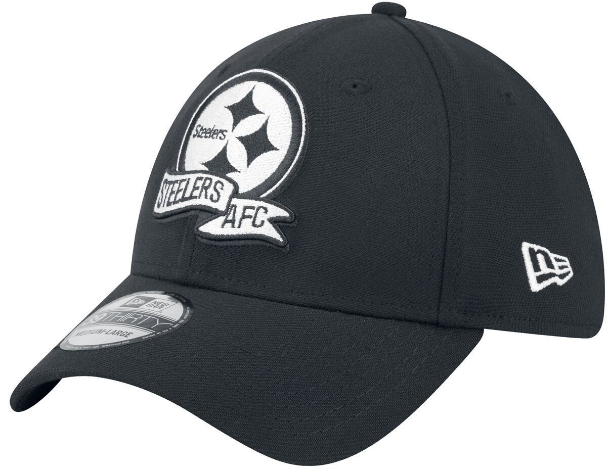 New Era – NFL 39THIRTY – Pittsburgh Steelers Sideline Cap schwarz