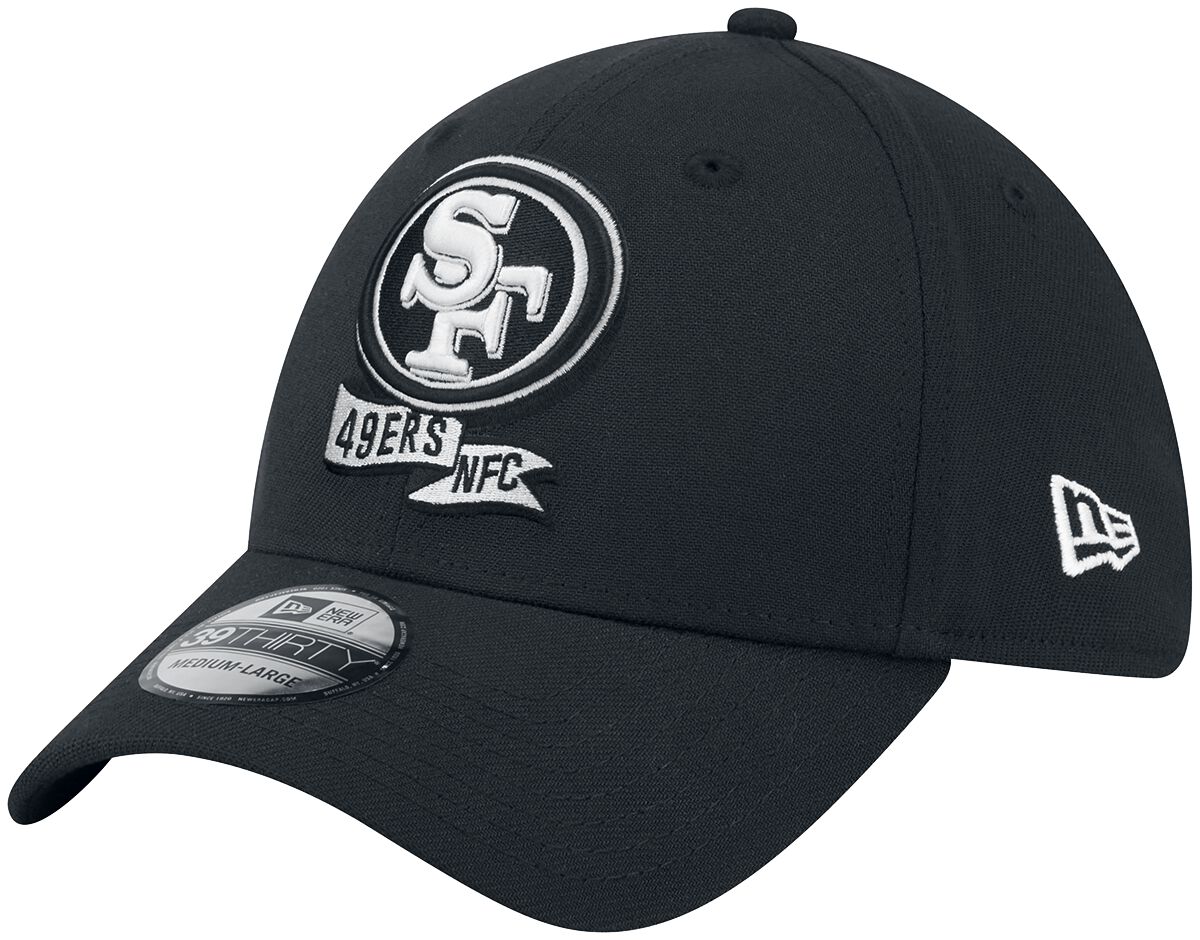 New Era – NFL 39THIRTY – San Francisco 49ers Sideline Cap schwarz