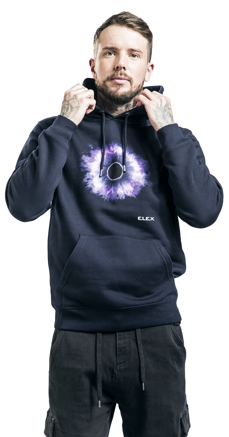 Elex 2 Dark Electric Kapuzenpullover dunkelblau