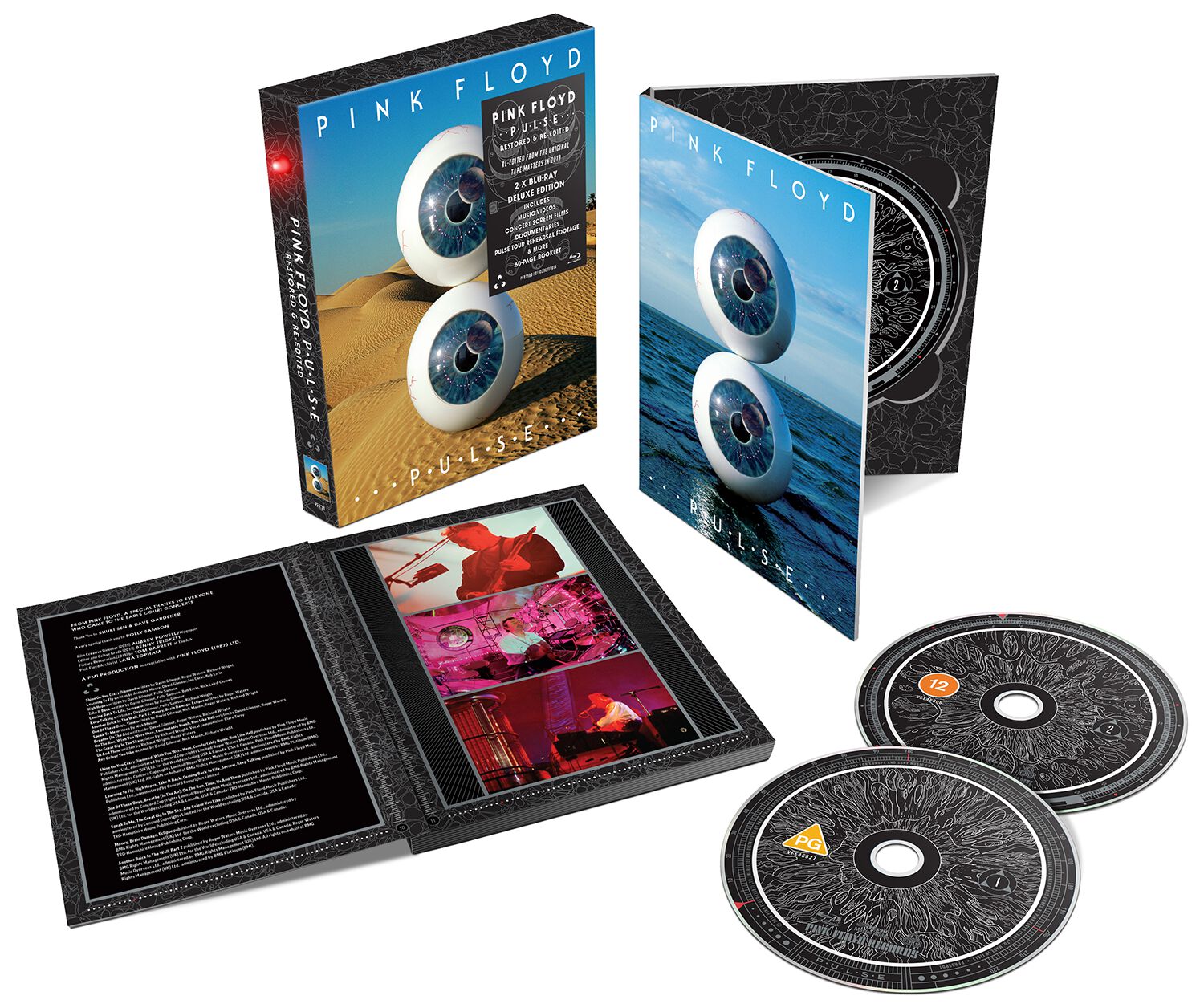Pink Floyd P.U.L.S.E. Blu-Ray multicolor