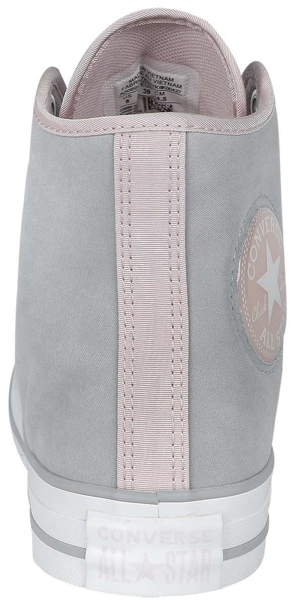 Converse Chuck Taylor All Star Millennium Glam Sneaker high grau weiß