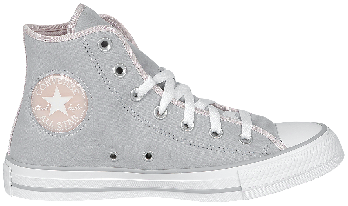 Converse Chuck Taylor All Star Millennium Glam Sneaker high grau weiß