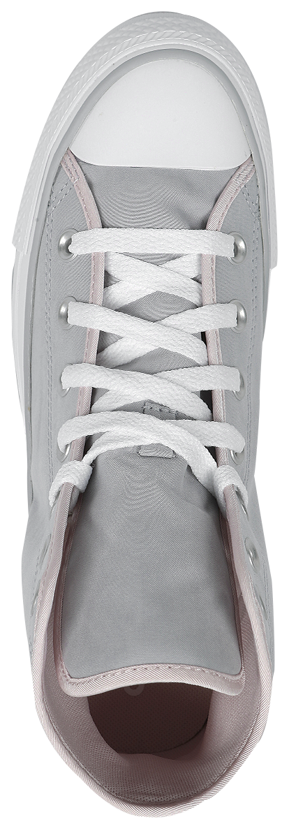 Converse Chuck Taylor All Star Millennium Glam Sneaker high grau weiß