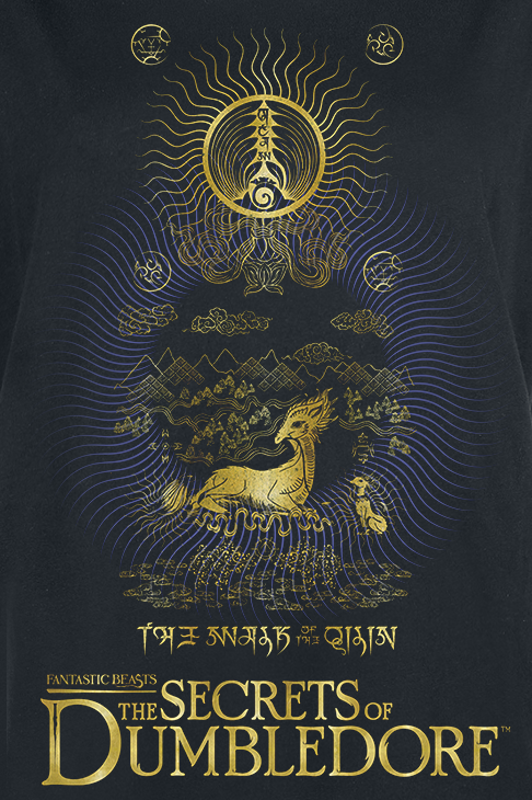 Phantastische Tierwesen Phantastische Tierwesen 3 - Golden T-Shirt schwarz