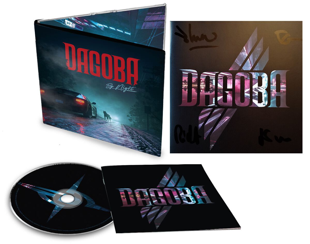Image of Dagoba By night CD & Booklet Standard