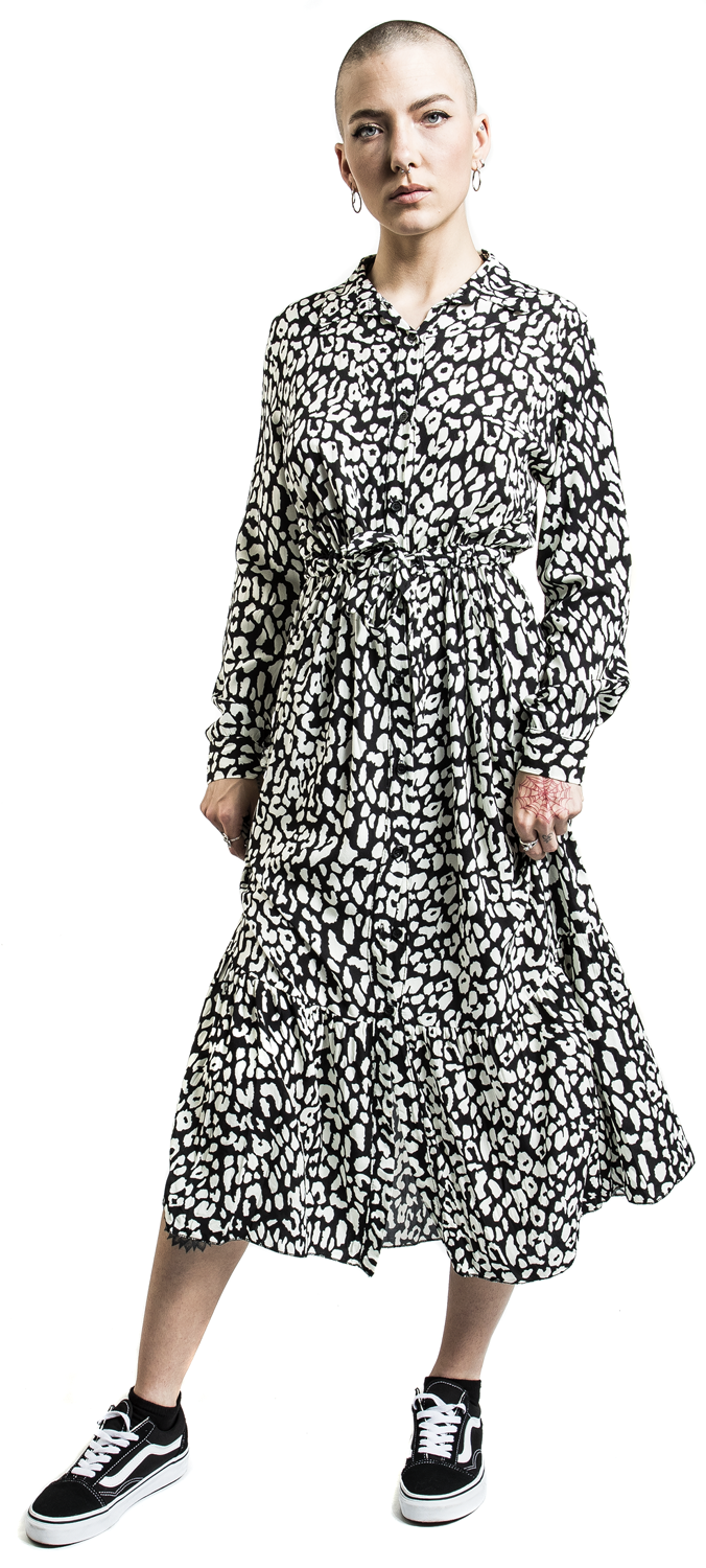 Hailys Lia Langes Kleid multicolor