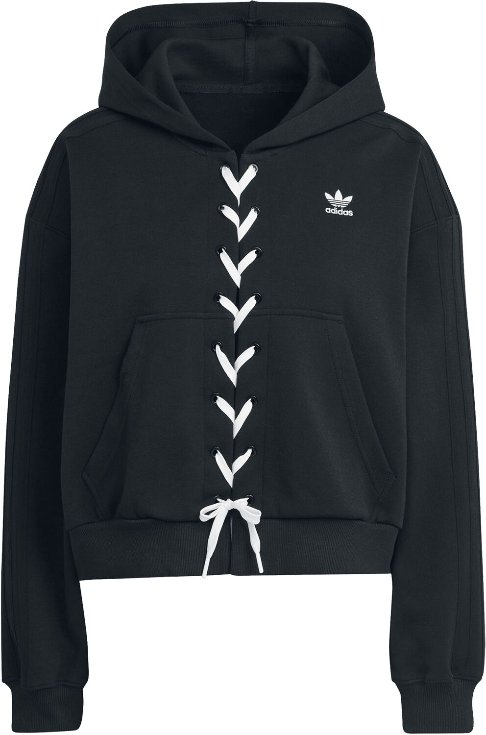 Adidas Hoodie Kapuzenpullover schwarz