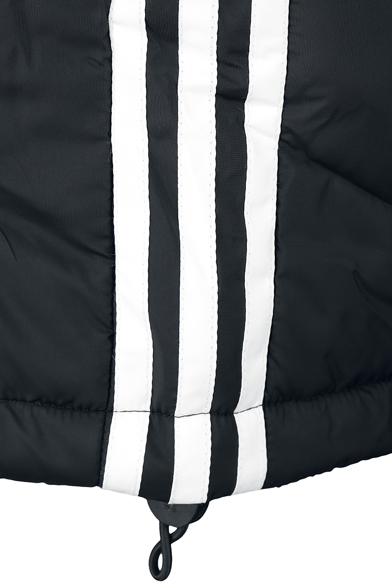 Adidas Short Puffer Übergangsjacke schwarz