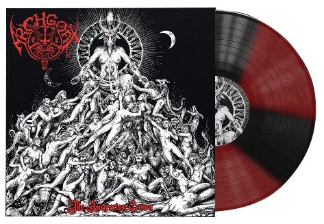 Image of Archgoat The luciferian crown LP rot/schwarz