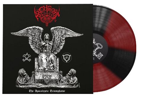 Image of Archgoat The apocalyptic triumphator LP rot/schwarz