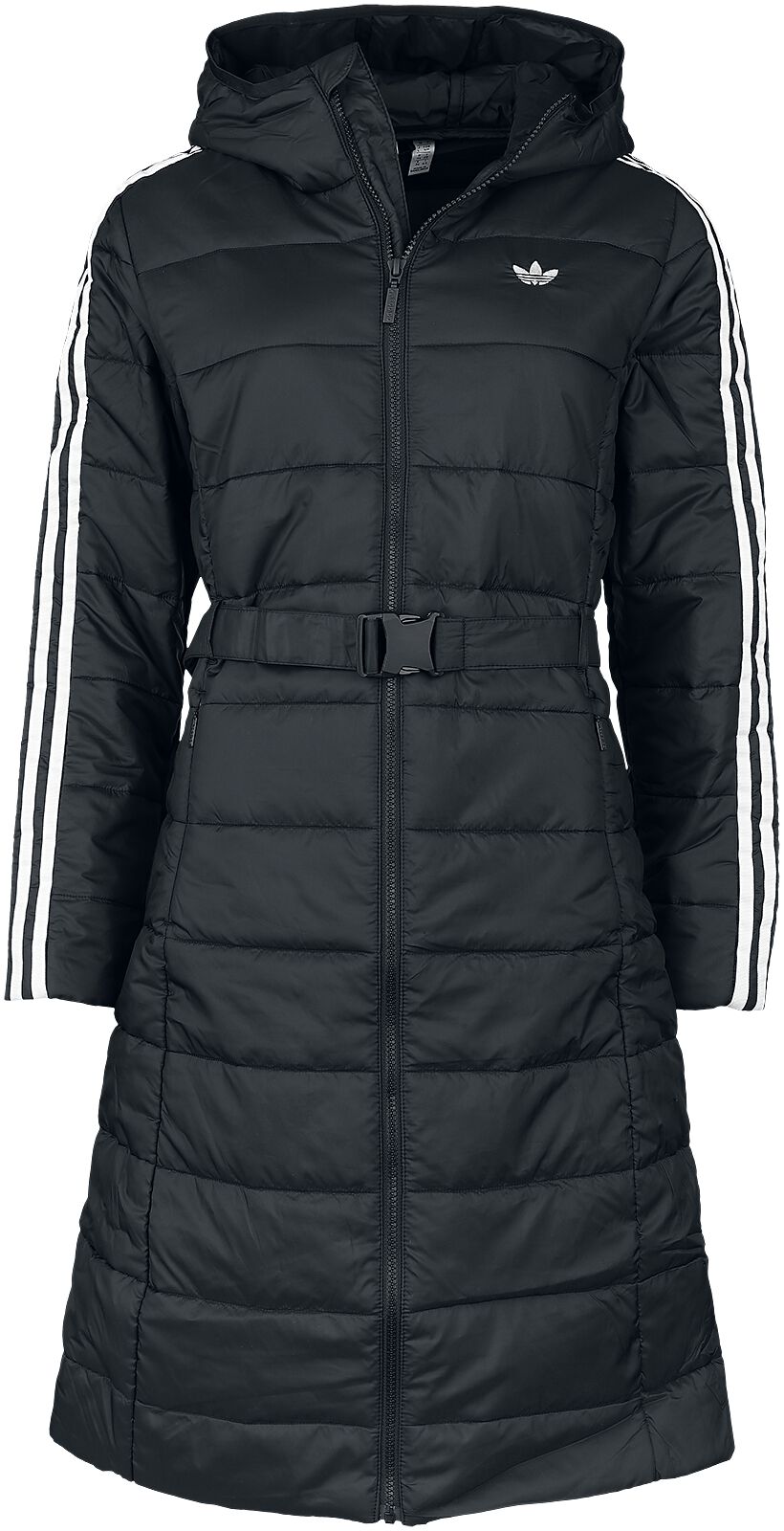 Adidas Slim Jacket L Mantel schwarz
