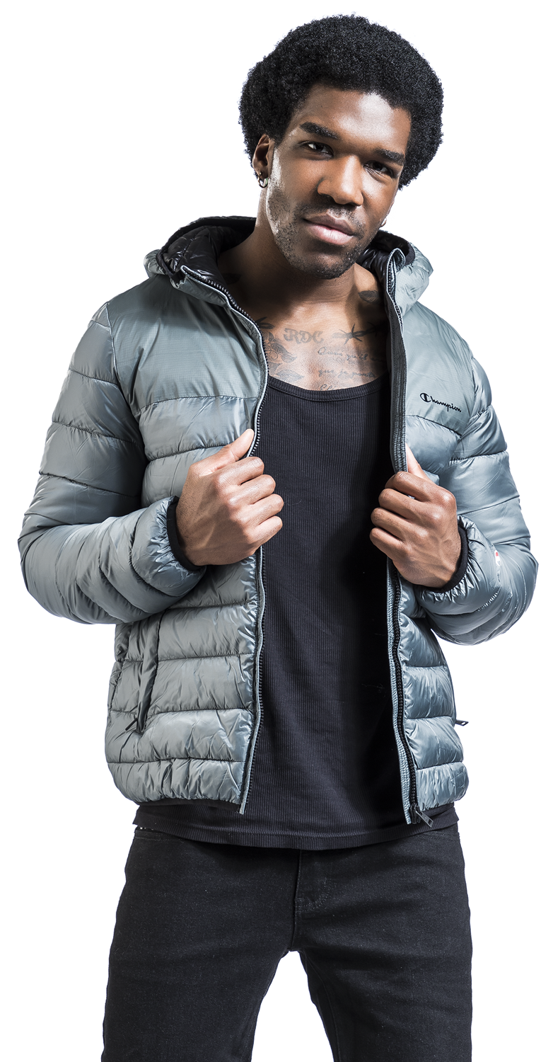 Champion Outdoor Übergangsjacke grau schwarz