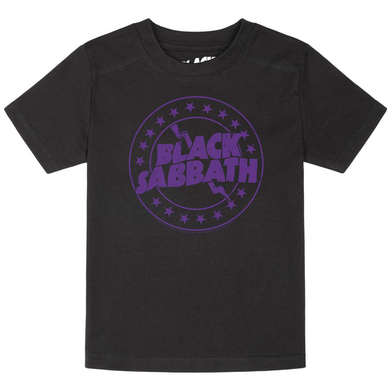 Black Sabbath  T-Shirt - Metal Kids - Emblem - for Children - black