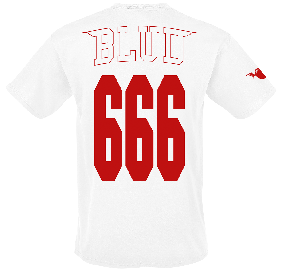 Yungblud T-Shirt - 666 - S bis XL - für Männer - Größe L - weiß  - Lizenziertes Merchandise!