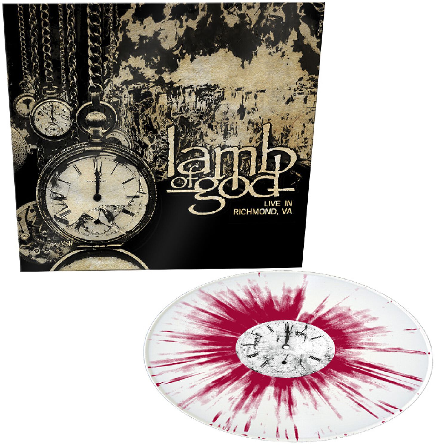 Lamb Of God Lamb of god - Live in Richmond, VA LP splattered