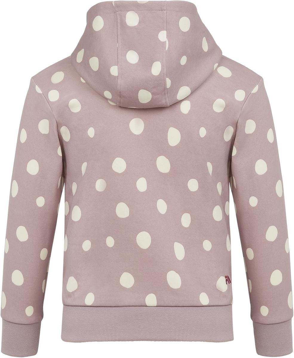 Fila BARCELONA AOP HOODY Kapuzenpullover rosa weiß