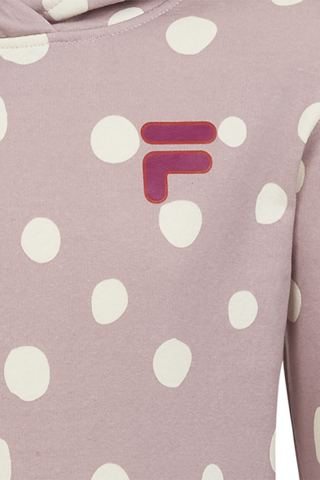 Fila BARCELONA AOP HOODY Kapuzenpullover rosa weiß