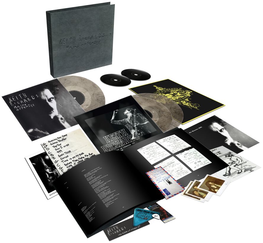 Image of Keith Richards Main offender 3-LP & 2-CD Standard