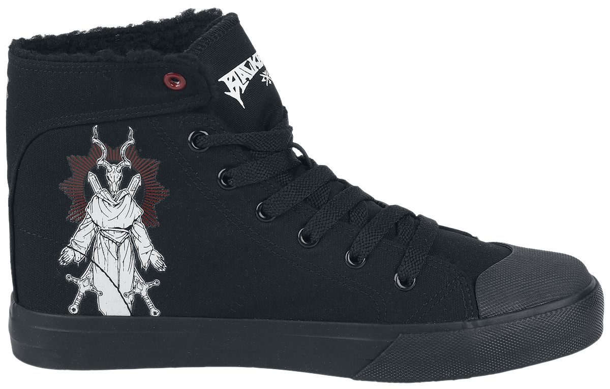 Black Blood by Gothicana Gefütterte Sneaker mit Print Sneaker high schwarz