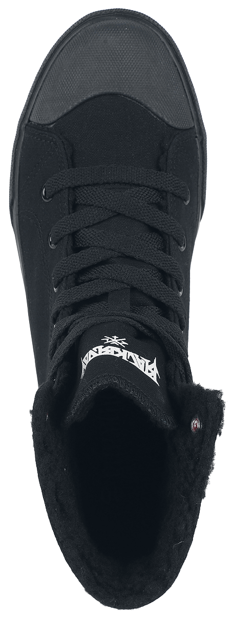 Black Blood by Gothicana Gefütterte Sneaker mit Print Sneaker high schwarz