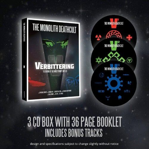 Levně The Monolith Deathcult V4 - Verbittering 3-CD standard