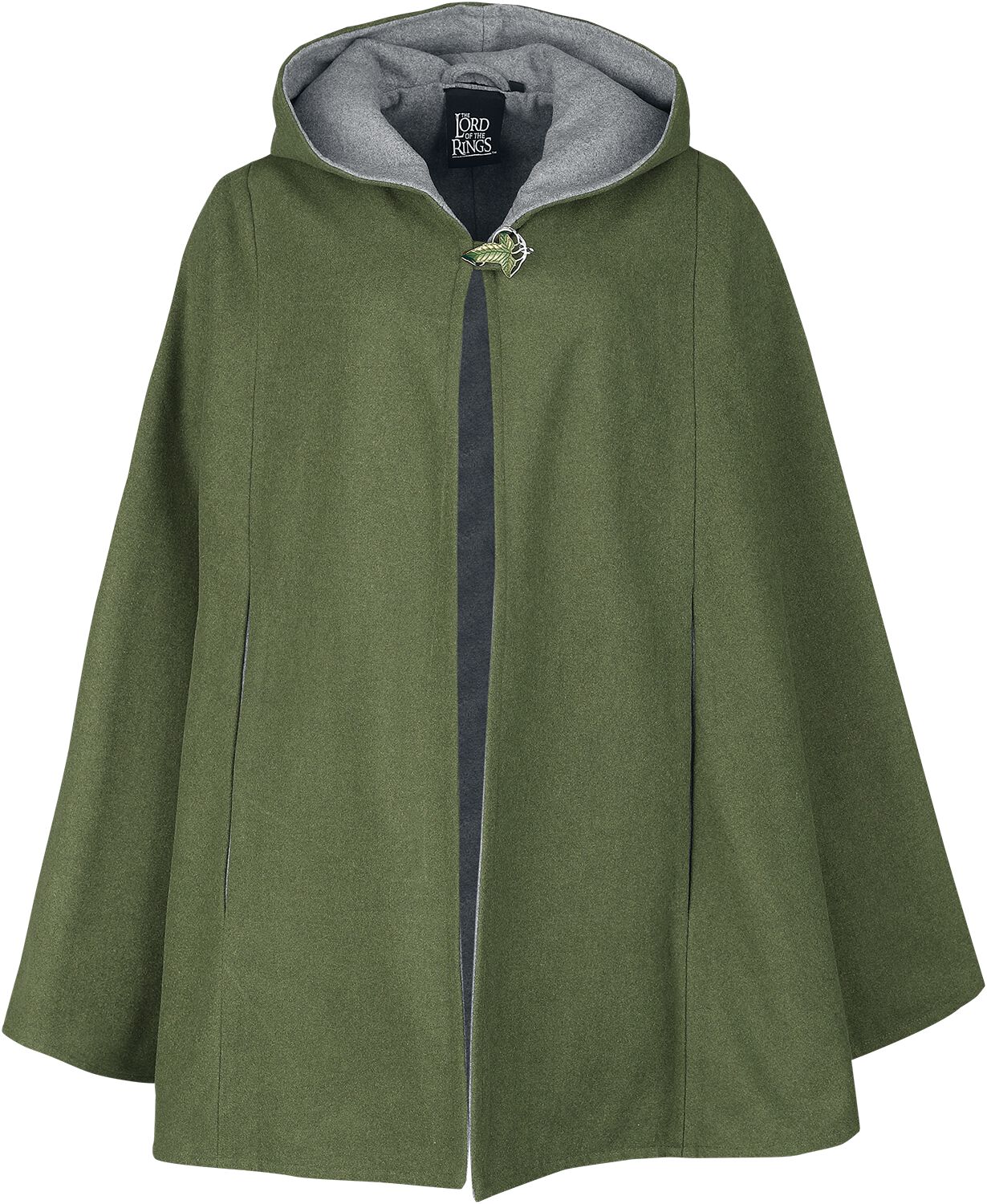 The Lord Of The Rings Frodo Cape green grey